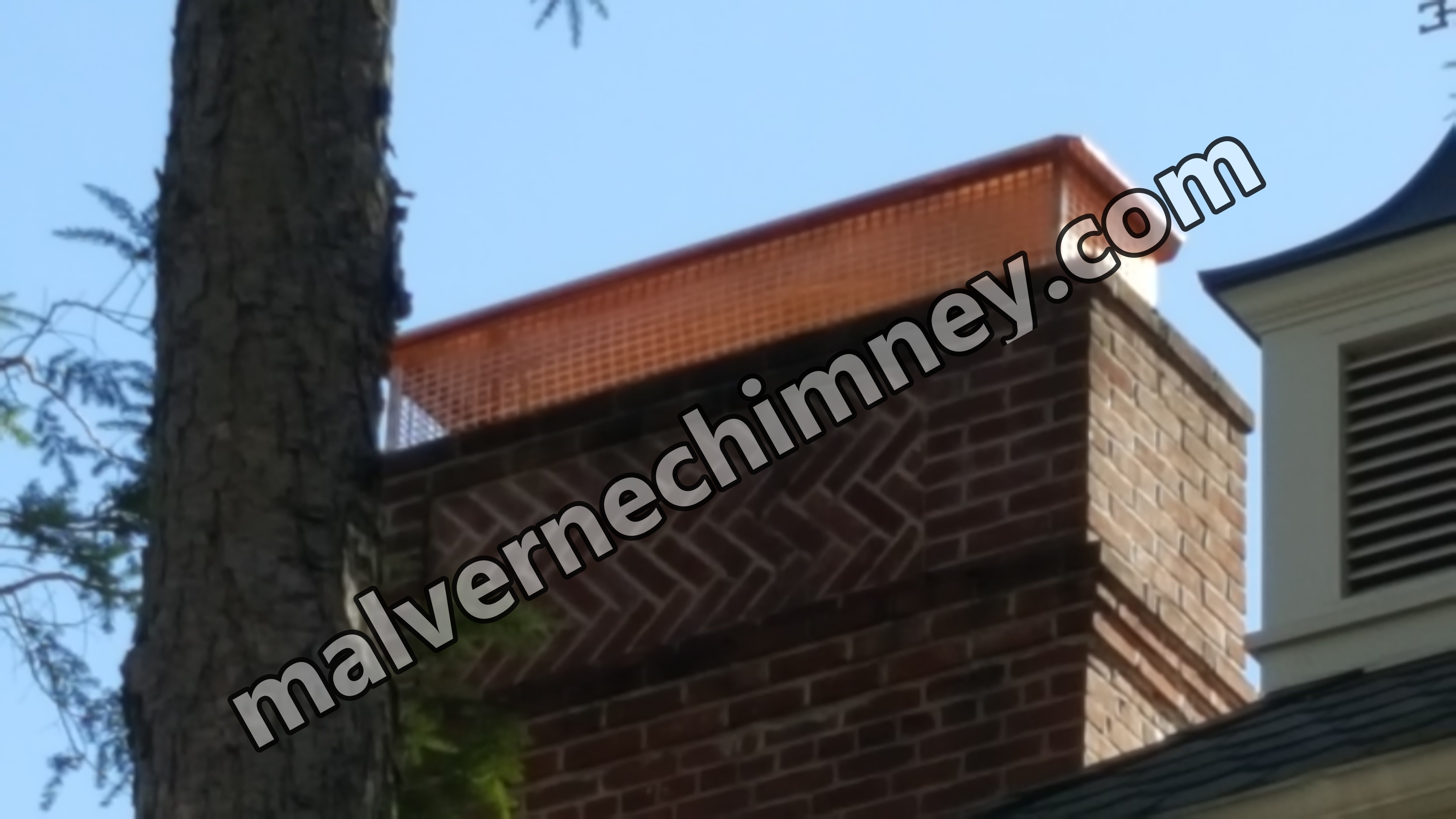 New stainless steel chimney cap installed in Malverne, NY