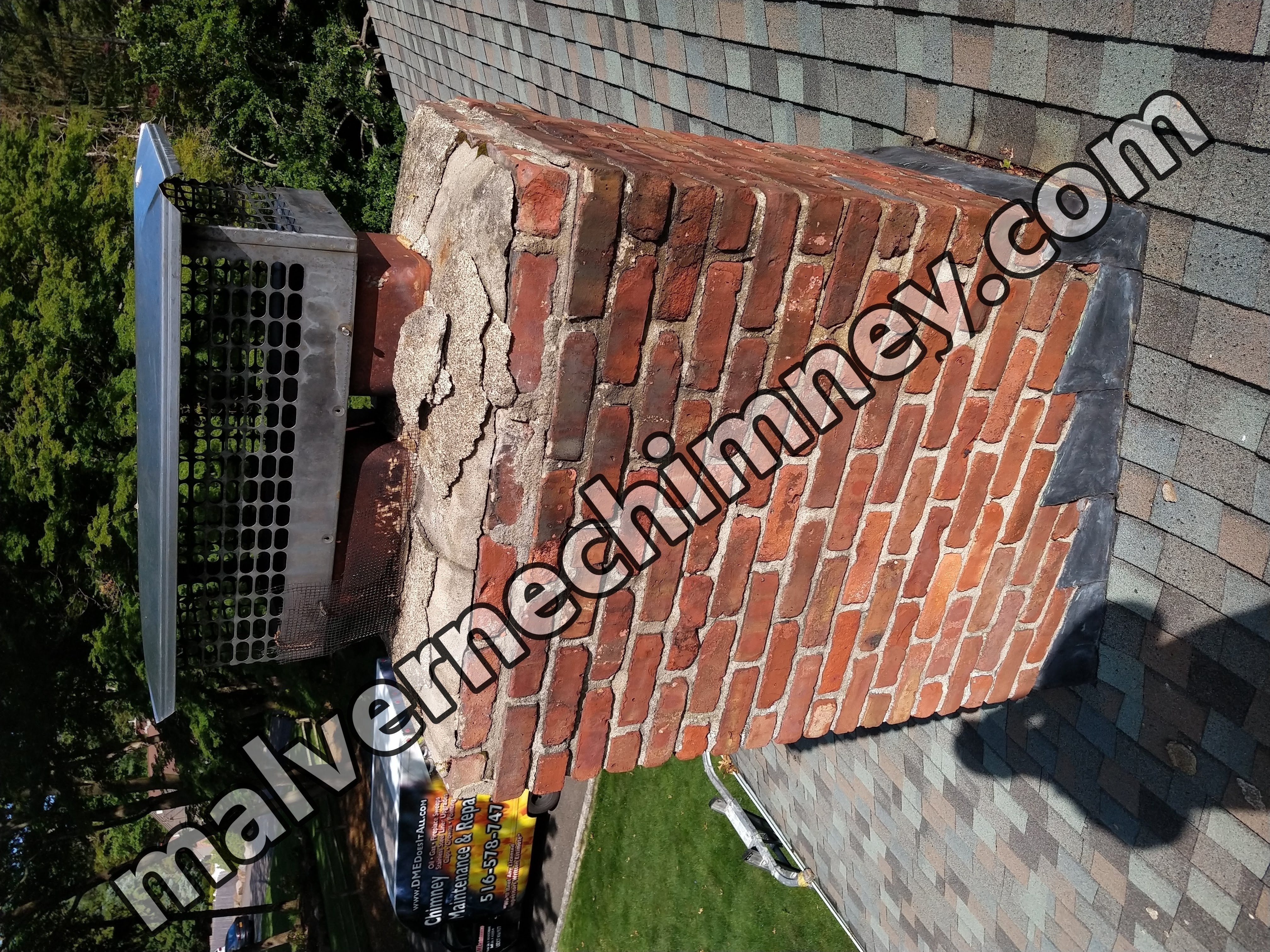 Complete soot and creosote removal from fireplace chimney in Malverne, NY